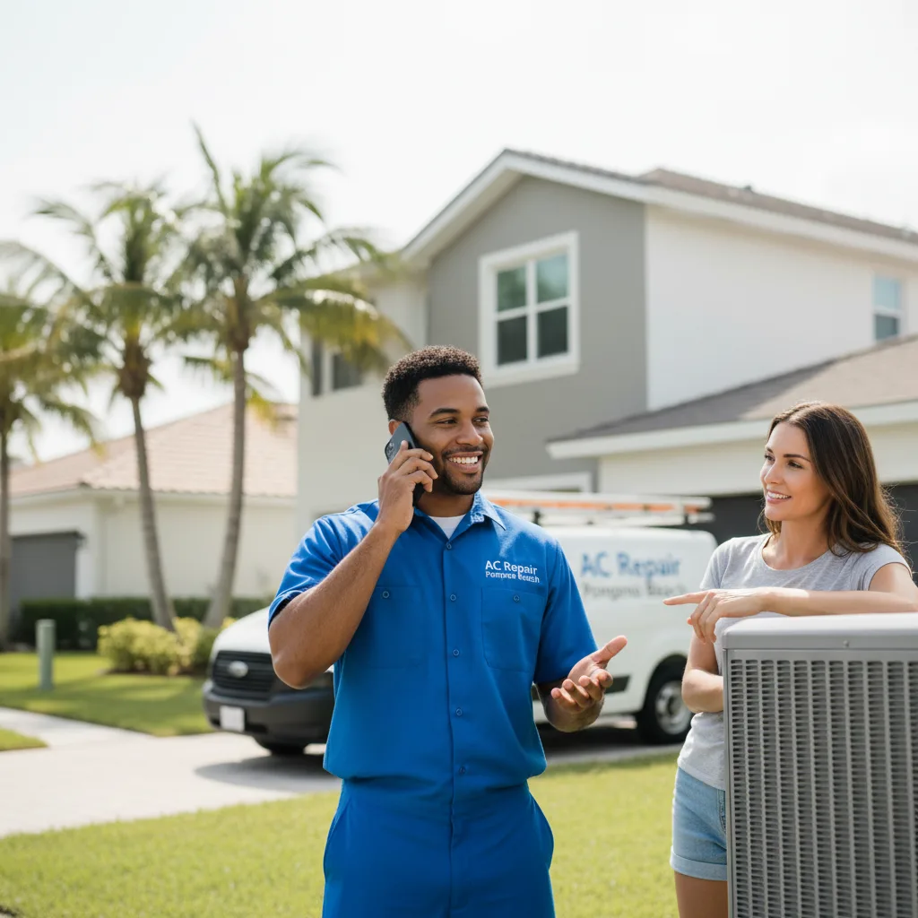 AC Repair Pompano Beach customer support in Rittman